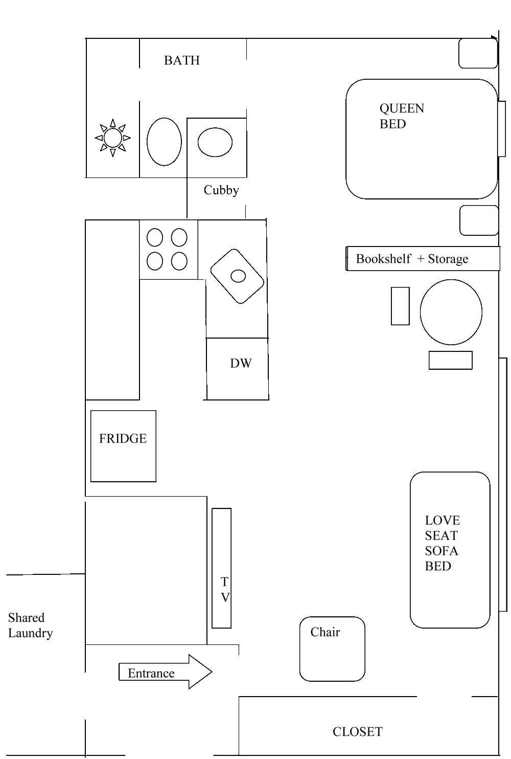 Garden Level Floorplan